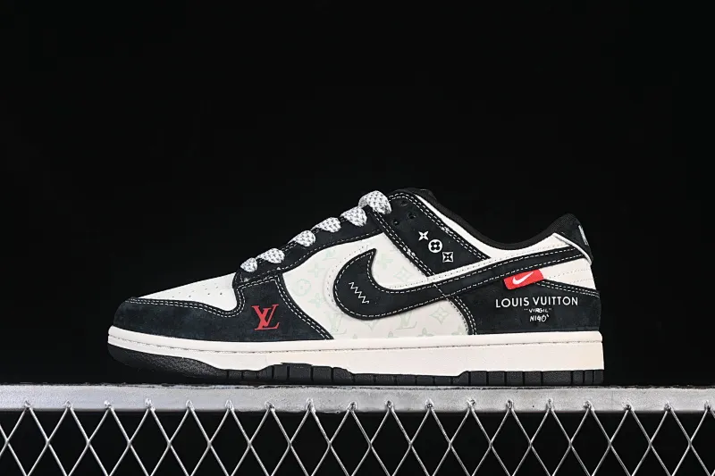 All Categories Nk SB Dunk Series Nk SB Dunk Low High-end Customized Low-top Shoes Nike SB Dunk Low LV Co-branded Double Hook Letter Flower Anniversary High-end Customized Low-top Casual Shoes CX5050-Y22